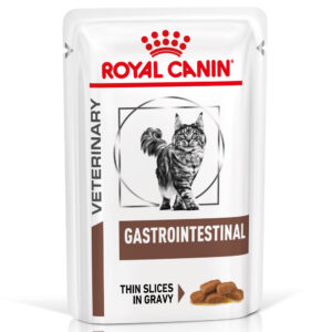 Royal Canin Vet Gastrointestinal- Alimento em molho para gato com problemas digestivos (85g)