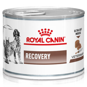 Royal Canin Vet Dog & Cat Recovery- Alimento em mousse  para cão e gato em recuperação (195g)