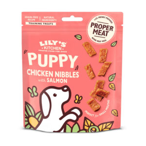 Lily's Kitchen- Snacks de frango e salmão para cachorro (70g)