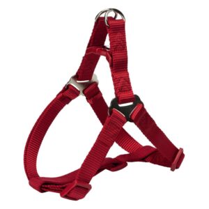Trixie Step-in Premium- Peitoral para cão (vermelho)