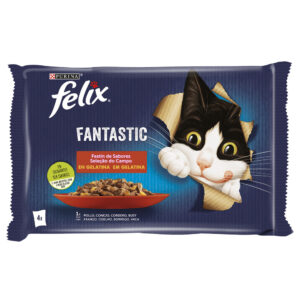 Felix Fantastic Pack Seleção do Campo- Alimento húmido para gato