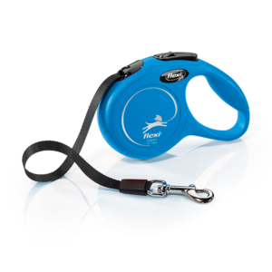 Flexi Classic- Trela com fita (azul)