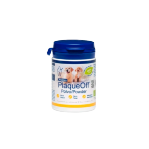 PlaqueOff Powder- Suplemento para higiene oral de cães (60g)