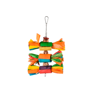 Flamingo- Brinquedo Rainbow Art para aves