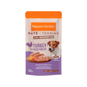 Nature’s Variety No Grain Monoprotein- Patê de peru para cão adulto mini