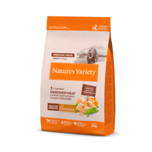 natures-variety-racao-seca-adult-medium-maxi-chicken-10-kg Nature's Variety Medium Adult- Ração seca de frango para cão adulto médio