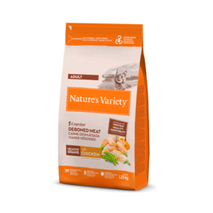 Nature's Variety Healthy Grain Adult- Ração seca de frango para gato adulto (1,25 kg)