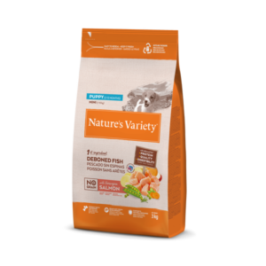 Nature's Variety No Grain Mini Puppy- Ração seca de salmão para cachorro mini