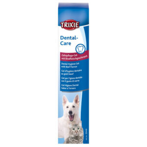 Trixie- Gel para higiene oral sabor a carne para cão e gato (100g)