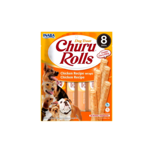 Churu Rolls- Snacks de frango em rolo para cão