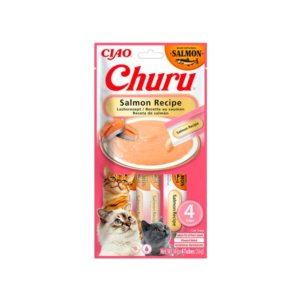 Churu- Snack líquido de salmão para gato