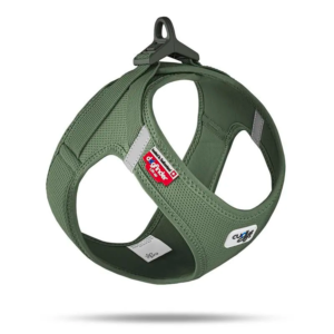 Curli Clasp Air-Mesh- Peitoral para cão (Verde Escuro)