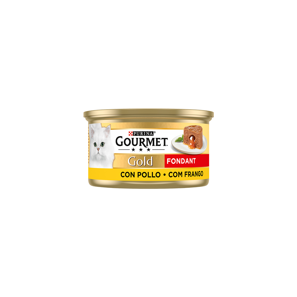 Gourmet Gold- Fondant com frango para gato