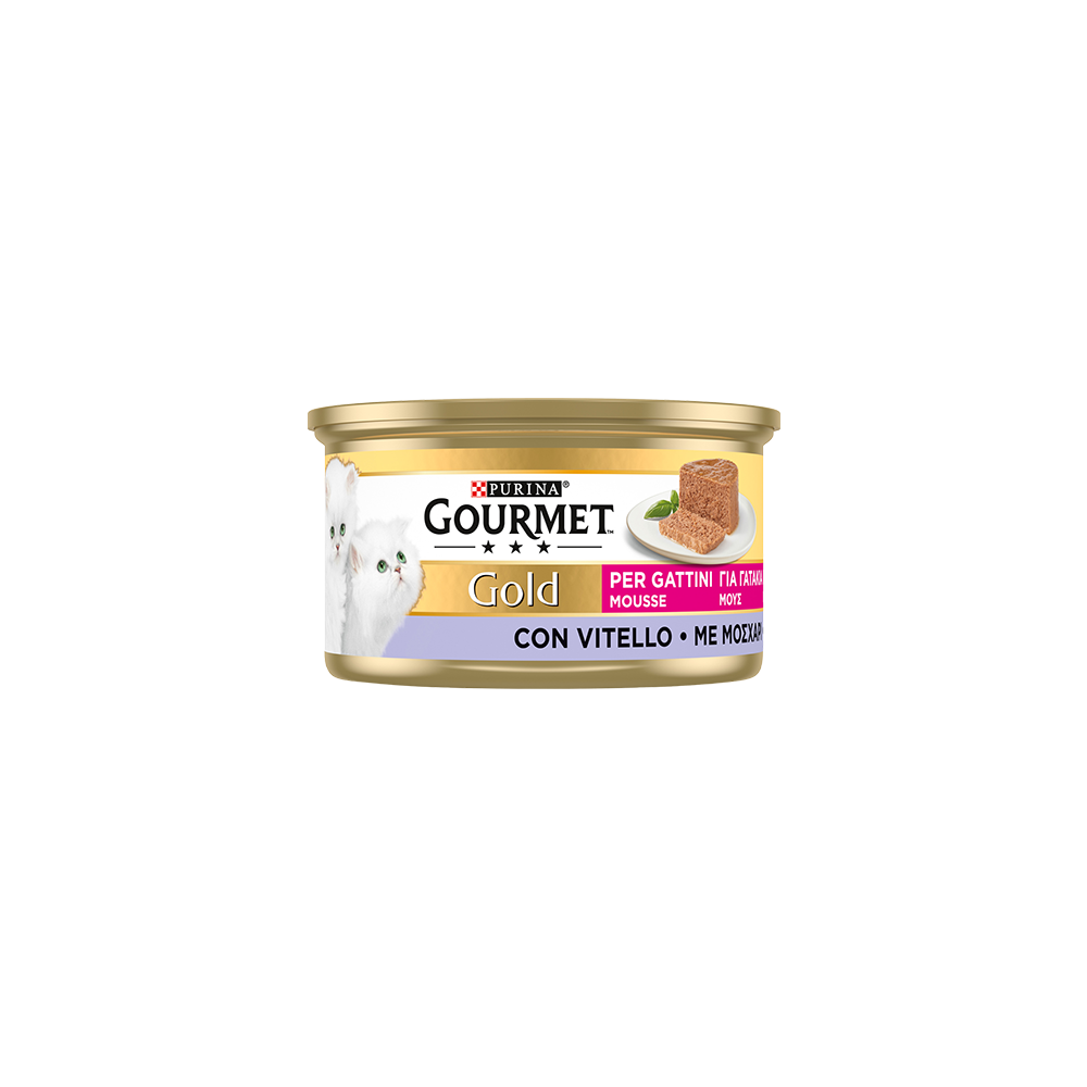 Gourmet Gold- Mousse de vitela para gatinho