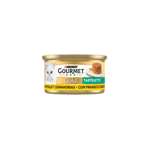 Gourmet Gold- Tartelette com frango e cenoura para gato