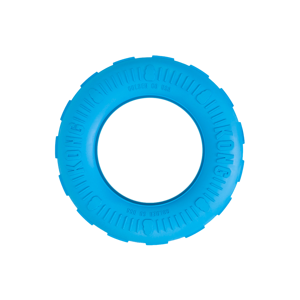 Kong Puppy Traxx- Brinquedo em forma de pneu para cachorro