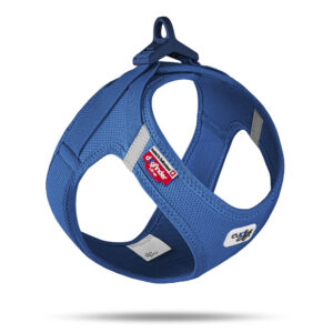 Curli Clasp Air-Mesh- Peitoral para cão (Azul)