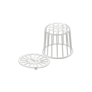 Porta juta redondo para aves