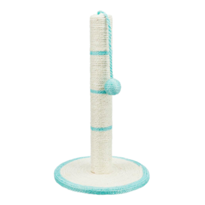trixie-poste-arranhar-base-e-bola-azul Trixie- Arranhador cilíndrico com base e bola