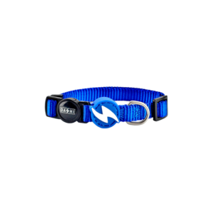 Dashi- Coleira Solid Blue para gato