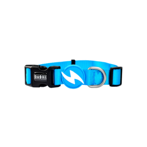 Dashi- Coleira Solid Sky Blue para cão