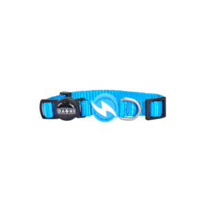 Dashi- Coleira Solid Sky Blue para gato