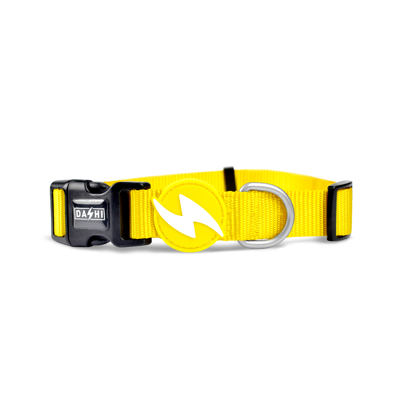Dashi- Coleira Solid Yellow para cão