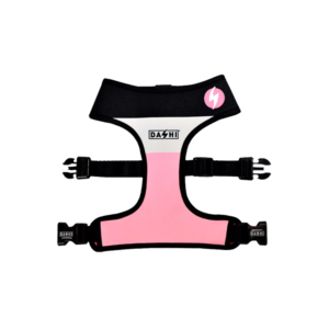 Dashi- Arnês Stripes Pink and Black para cão