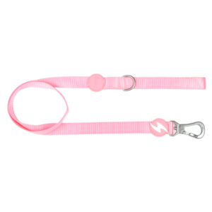 Dashi- Trela Solid Baby Pink para cão