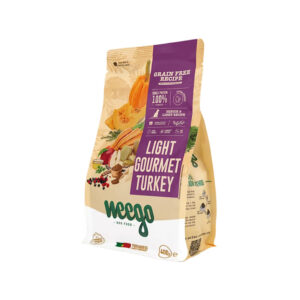 Weego Light Gourmet Turkey- Ração de peru para cão